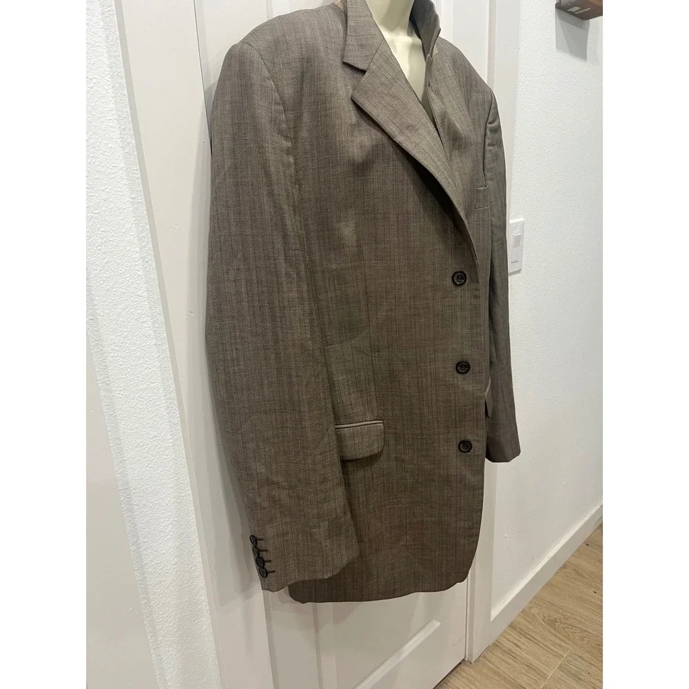 Giorgio Cosani Le Collezioni Milano Italy Men's‎ Blazer Jacket Brown size 42R